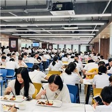 滿滿的幸福感，華逸府-湖南建投交通科研院“智慧食堂”開業啦