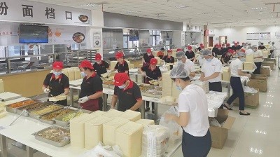 5000+份盒飯出品，華逸府為重大活動提供應急供餐保障